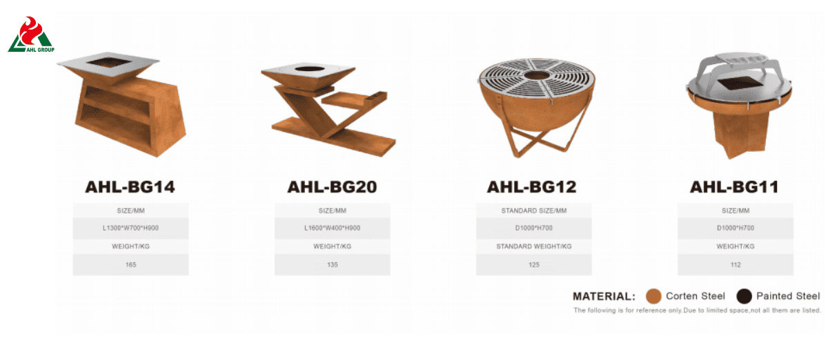 Corten BBQ Grill Manufacturer